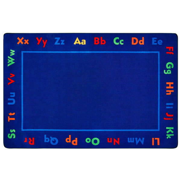 Carpets for Kids Machine Tufted Performance Blue/Green/Red Rug Wayfair